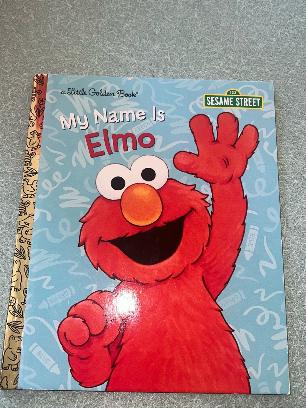Little Golden Books - My name is Elmo